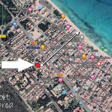 Villa Beach Palmitos Can Picafort  Exterior photo
